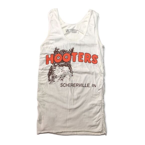 🔃Hooters Logo Waitress Uniform Tank Top - Picture 1 of 5